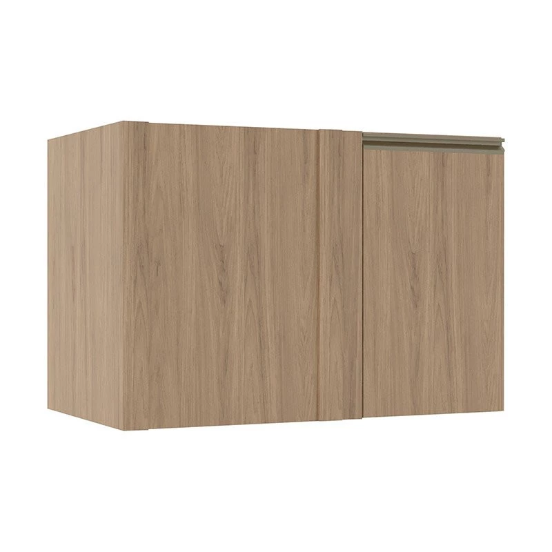 Módulo Balcao De Canto Reto 100cm Direito 100% MDF Cozinha Modulada Gold Robel Hanover/Hanover