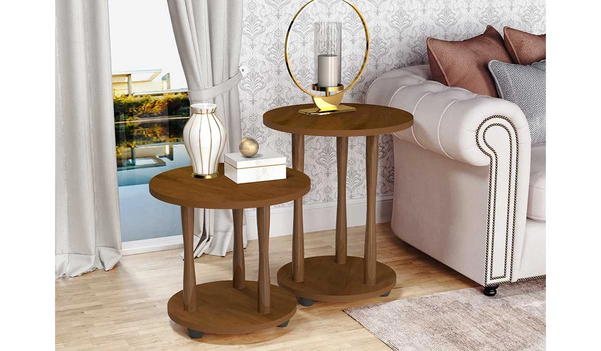 Mesa de Apoio 8009 JB Bechara Caramelo