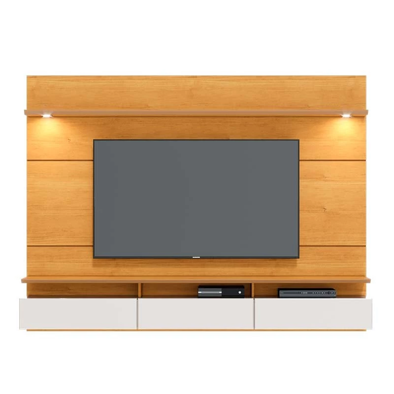 Home Suspenso Sala Para TV 65 Polegadas 182x164 Decore 1.8 Imcal Nature/Off White