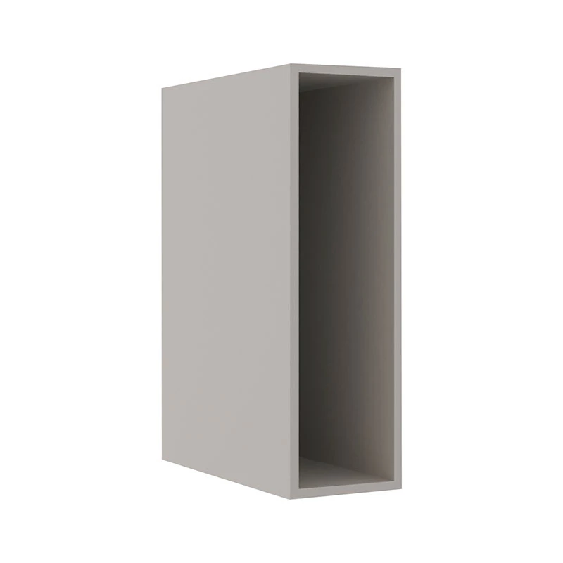Módulo Balcão 20cm Sem Porta 100% MDF Cozinha Modulada Robel Branco