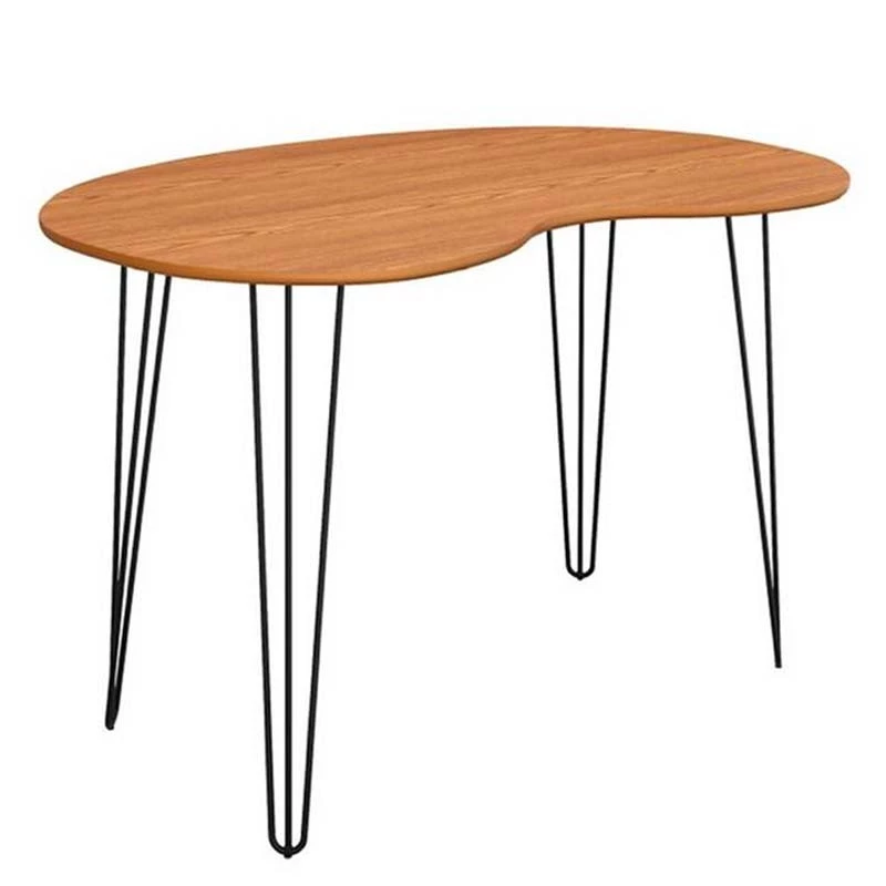 Mesa de Jantar Grão 120x80 Pés Ferro Wood EAX Móveis Naturale