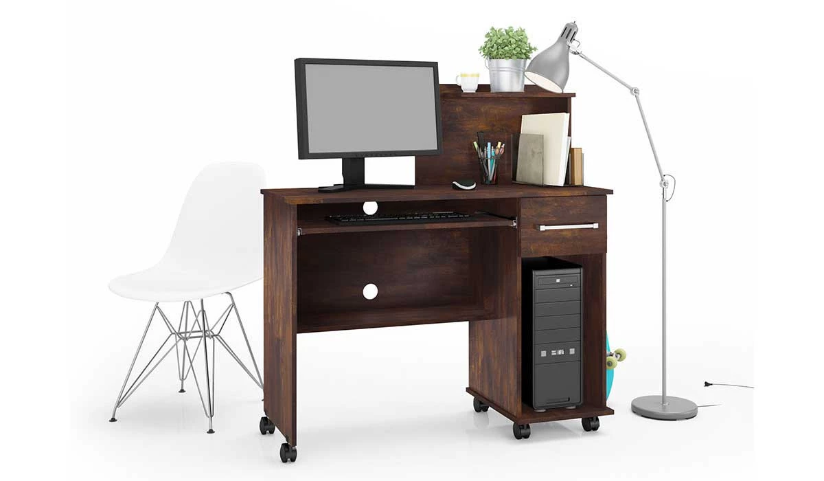 Mesa Para Computador Office Studio Lukaliam Noce