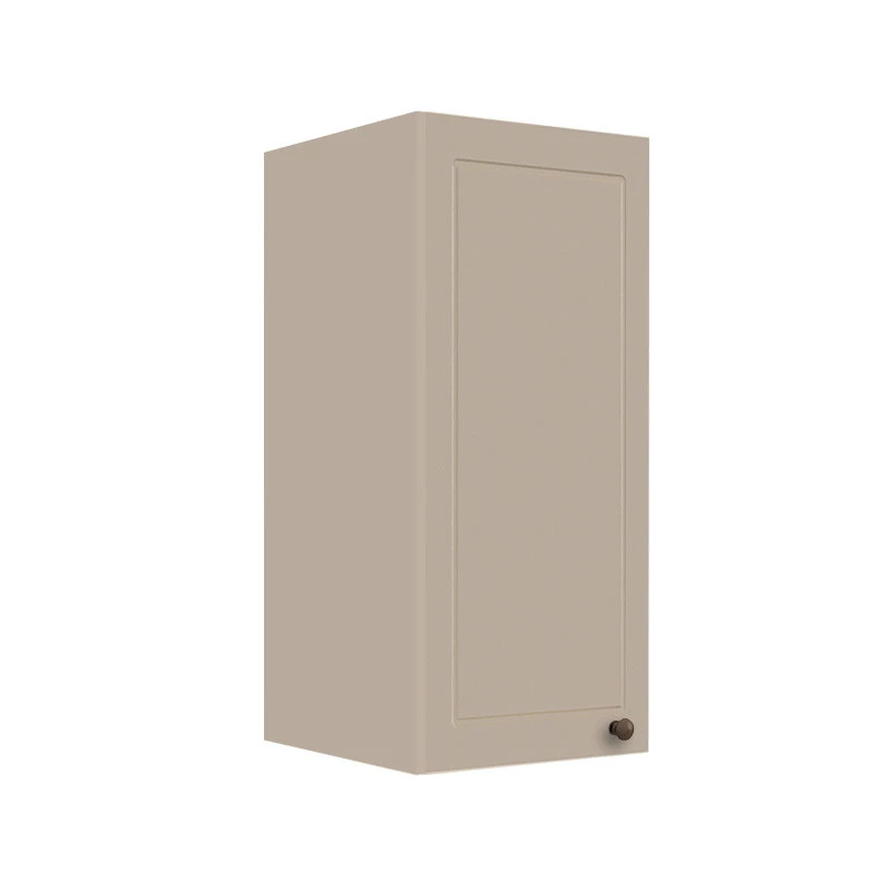 Módulo Armário Aéreo 68x30x34cm 1 Porta 100% MDF Cozinha Modulada Provence Robel Fendi/Fendi Matte