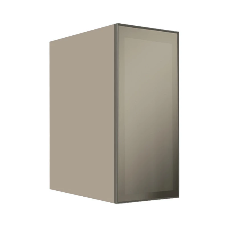 Módulo Armário Aéreo 68x35x56cm 1 Porta Vidro Reflecta Cozinha Modulada Robel Fendi