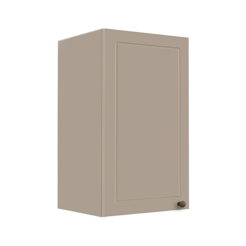 Módulo Armário Aéreo 68x40x34cm 1 Porta 100% MDF Cozinha Modulada Provence Robel Fendi/Fendi Matte