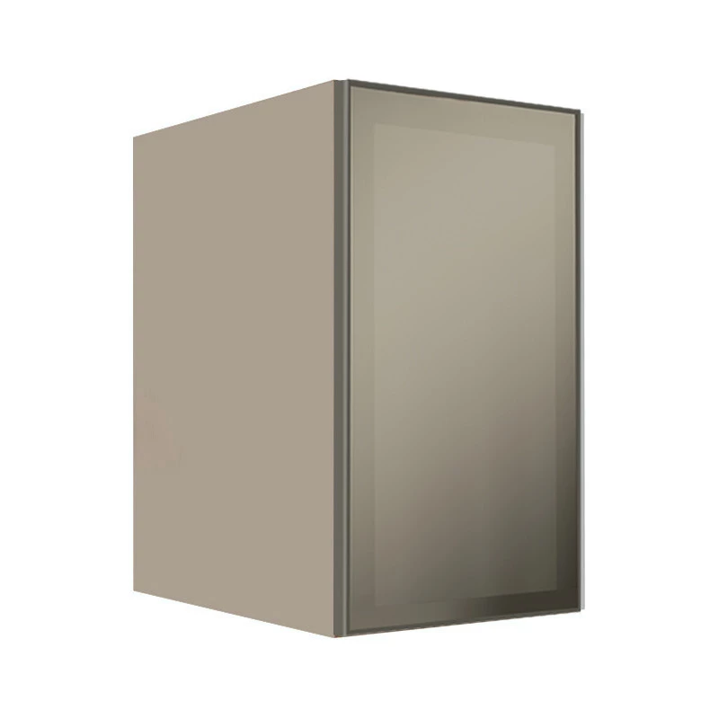 Módulo Armário Aéreo 68x40x56cm 1 Porta Vidro Reflecta Cozinha Modulada Robel Fendi