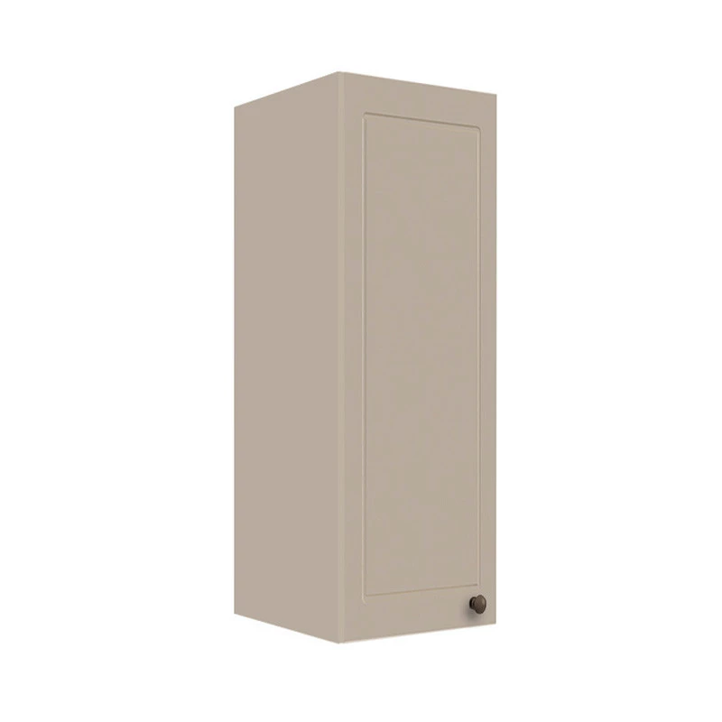 Módulo Armário Aéreo 88x30x34cm 1 Porta 100% MDF Cozinha Provence Robel Fendi/Fendi Matte