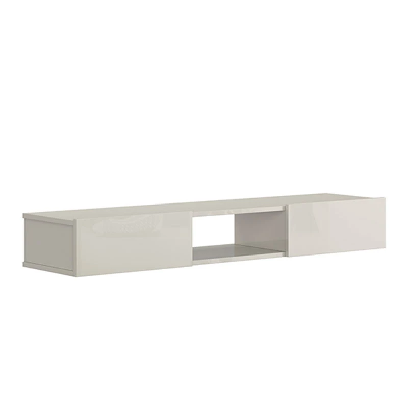 Nicho Rack Suspenso Sala Quarto 120cm Impacto 1.2 Patrimar Off White