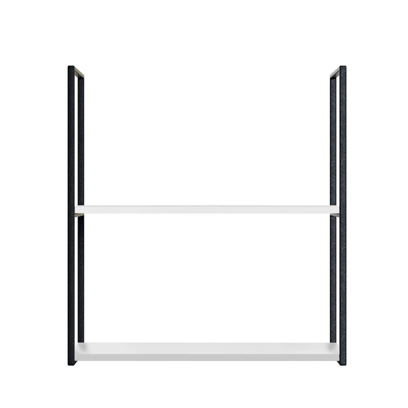 Módulo Nicho Metal 68x60x33cm 2 Prateleiras Cozinha Modulada Robel Branco