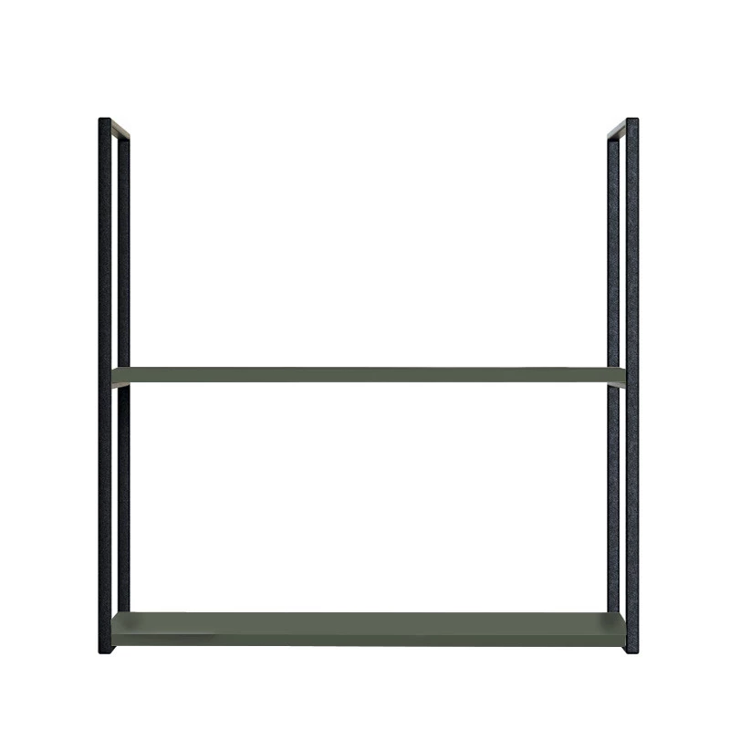 Módulo Nicho Metal 68x70x33cm 2 Prateleiras Cozinha Modulada Robel Salvia