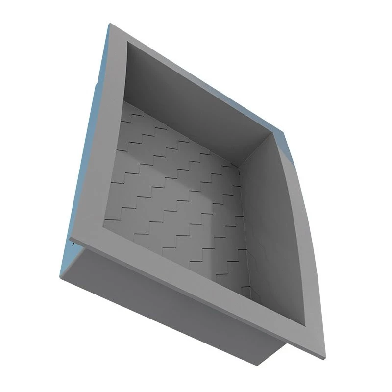 Nicho Para Banheiro 40x27x9.5 Termoplástico Cozimax Chumbo