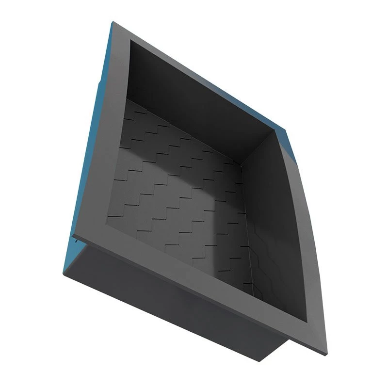 Nicho Para Banheiro 40x27x9.5 Termoplástico Cozimax Preto