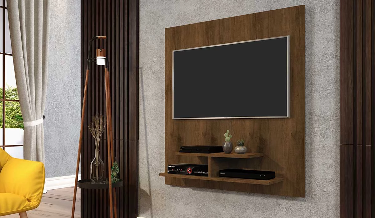 Painel Pequeno Para TV 32 Pol 5019 JB Bechara Canela
