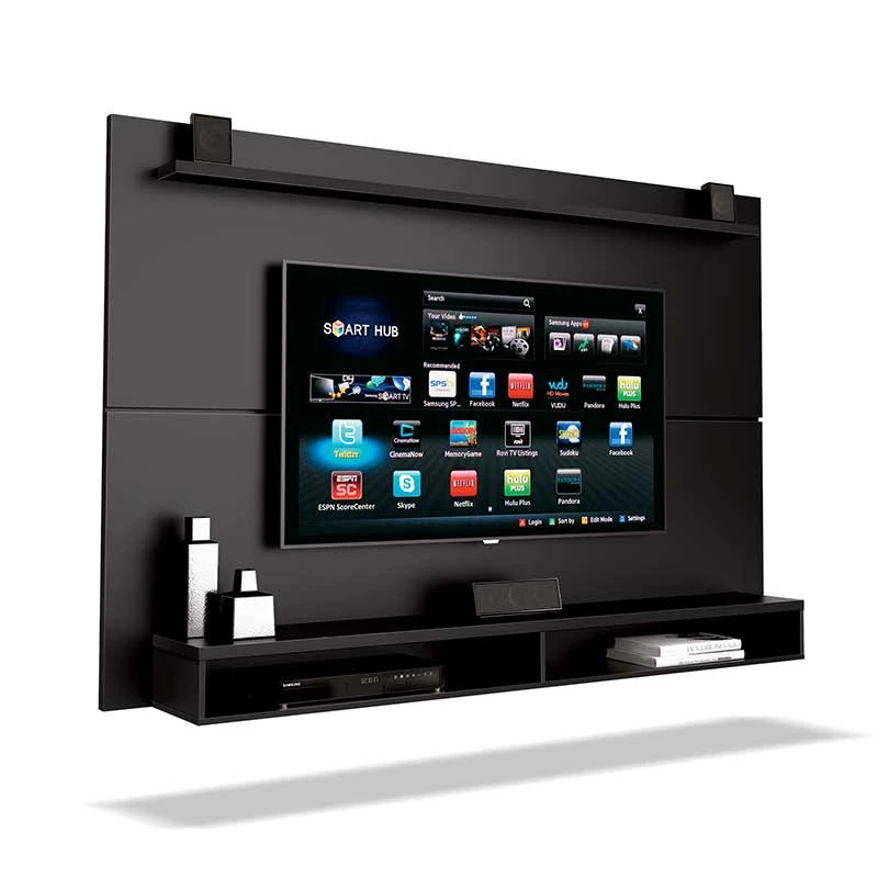 Painel Suspenso Para TV 65 Polegadas Maxi 180cm EDN Preto