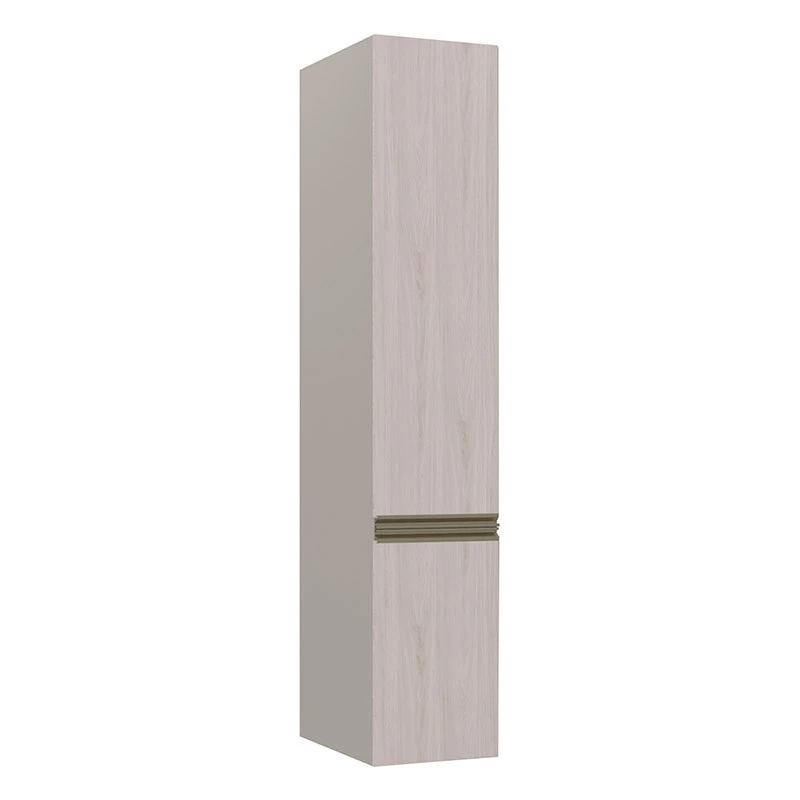 Módulo Paneleiro 40cm 2 Portas 100% MDF Cozinha Modulada Gold Robel Fendi/Aspen