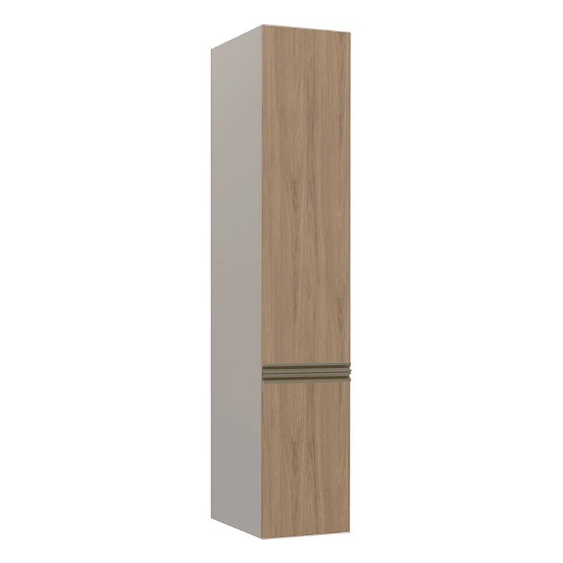 Módulo Paneleiro 40cm 2 Portas 100% MDF Cozinha Modulada Gold Robel Fendi/Hanover