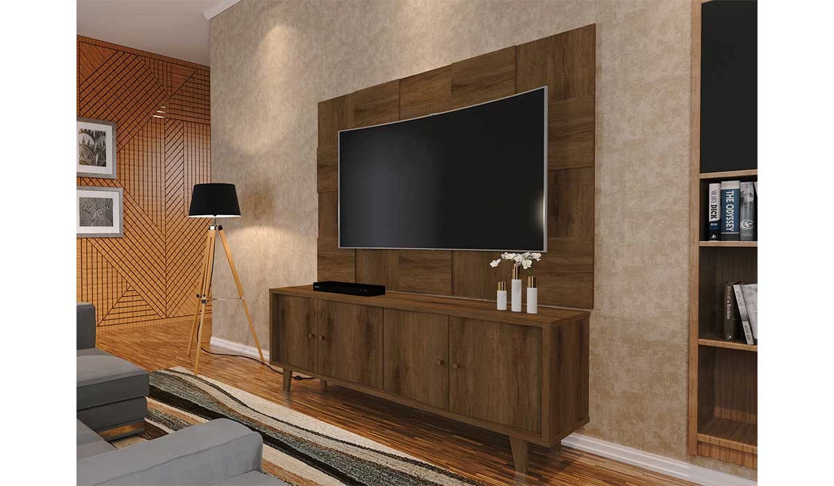 Painel Para TV 55 Polegadas 5095 JB Bechara Canela
