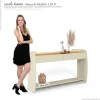 Aparador Sala Estar Sublime Gelius Off White/Naturale