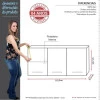 Armário Aéreo de Cozinha 3 Portas Eros Flat 120 Cozimax Branco