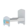 Berço Americano 2 em 1 Mini Cama Mundo Encantado Com Rodízio Gelius Branco