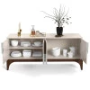Buffet Para Sala de Jantar Amalfi Lukaliam Off White/Noce