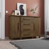 Cômoda Com Sapateira Grande 4 Gavetas 136cm Barcelona RV Móveis Freijo