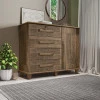 Cômoda com Sapateira 120cm 4 Gavetas Quarto Grécia RV Móveis Amadeirado