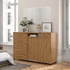 Cômoda Grande Organizadora 176cm Max New Lukaliam Amêndoa