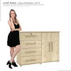 Cômoda com Sapateira Jade Mirarack Areia