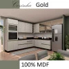 Módulo Torre Micro-Ondas Forno 70cm x 208cm 100% MDF  Cozinha Modulada Gold Robel Fendi/Fendi
