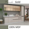 Módulo Paneleiro 40cm 2 Portas 100% MDF Cozinha Modulada Gold Robel Fendi/Aspen