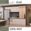 Módulo Tampo Para Balcão 181cm 100% MDF Cozinha Modulada Robel Aspen
