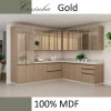 Módulo Paneleiro 70cm Com Vidro Reflecta 100% MDF Cozinha Modulada Gold Robel Hanover/Hanover/Reflecta