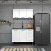 Armário Aéreo de Cozinha Aço 3 Portas Juno/Apolo 120 Cozimax Branco