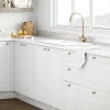 Módulo Balcão 80cm Sem Portas 100% MDF Cozinha Modulada Robel Branco