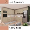 Módulo Armário Aéreo Canto L 88x76x34cm 100% MDF Cozinha Provence Robel Fendi/Fendi Matte