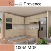 Módulo Armário Aéreo Canto L 88x76x34cm 100% MDF Cozinha Provence Robel Hanover/Fendi Matte