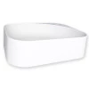 Cuba Para Banheiro 37x30 Mármore Sintético Libra Cozimax Branco