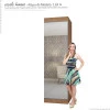 Sapateira Porta de Espelho 40 Pares Esmeralda Gelius Madeirado