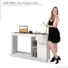 Escrivaninha Mesa Notebook Office Doris EDN Branco