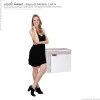 Gabinete de Banheiro Com Pia Jasmin Cozimax Branco/Calcare