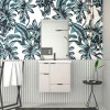Gabinete Para Banheiro Madeira Orquídea 60 Com Lavatório Cozimax Nude