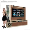 Estante Home Para TV 65 Polegadas Dakar EDN Naturale/Off White