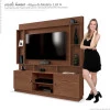 Estante Home Para TV 50 Polegadas Nevada EDN Naturale