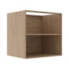 Módulo Balcão 80cm Para Embutir Forno 100% MDF Cozinha Modulada Robel Hanover/Fendi Matte