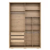 Roupeiro 160cm 100% MDF 2 Portas Correr Concept Robel Hanover