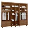 Guarda Roupa Casal 6 Portas 271cm Canada RV Móveis Freijo/Off White