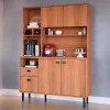 Kit Cozinha Compacta Completa 120x180cm 4 Portas 2 Gavetas Agata 1.2 Lukaliam Jequitiba