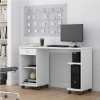 Mesa Para Computador 125cm Gaveta Million Patrimar Branco