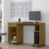Mesa Para Computador 125cm Gaveta Million Patrimar Nature